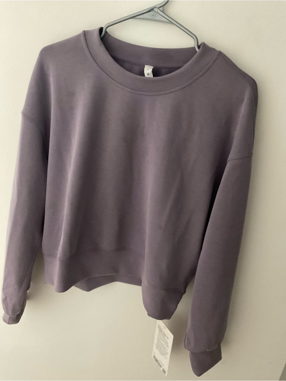 lululemon athletica Lavender Purple Crewneck Sweatshirt